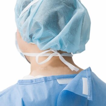 AR MED Reinforced Surgical Gown XXL (With Green Neck Line) - Image 4